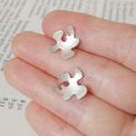 sterling silver petal ear s..