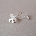 sterling silver petal ear s..