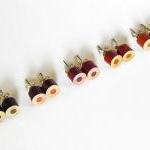 color pencil earring studs,..