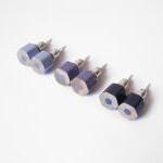 Color pencil earing studs, ..