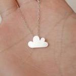 lucky happy cloud necklace ..