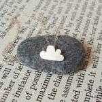lucky happy cloud necklace ..