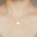 lucky happy cloud necklace ..