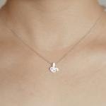 bunny rabbit necklace no. 2..
