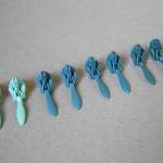 zipper ear studs collection..