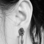zipper ear studs collection..