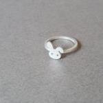 bunny rabbit ring in sterli..